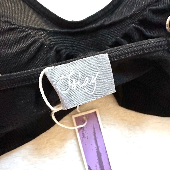 Islay Black Padded Bralette - Picture 6 of 8